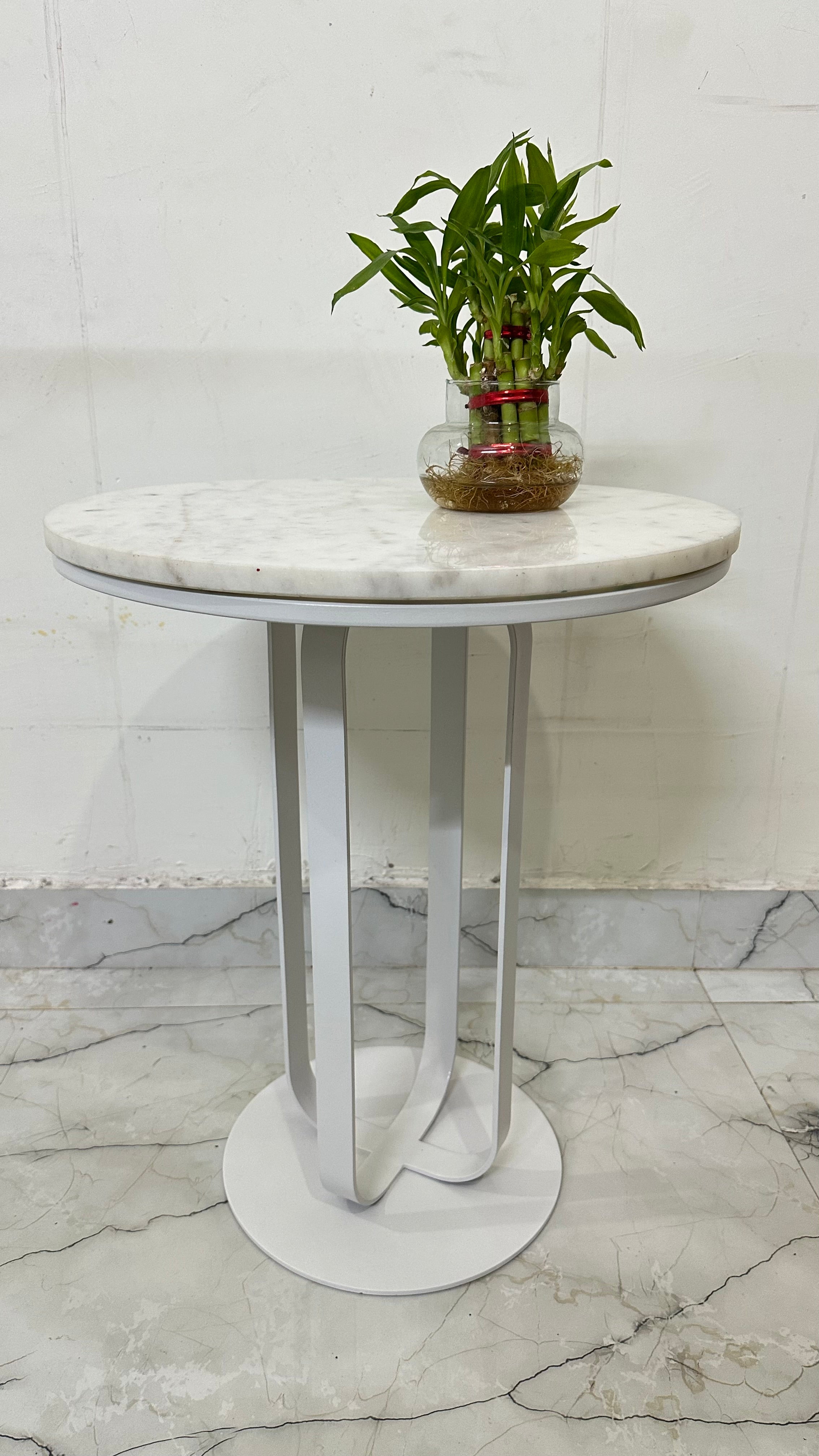 Premium Iron table, Marbel top